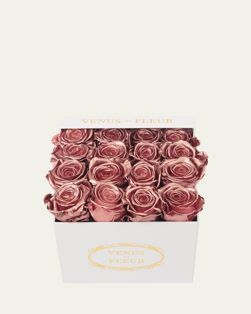 Classic Small Square Rose Box